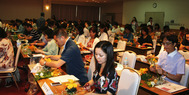 2012年9月 花セラピー笑顔満開イベント開催（東京 南青山）