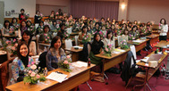 2013年3月 花セラピー笑顔満開イベント「美容花セラピー」（東京 南青山）